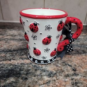 Burton Lady Bug 3 D Coffee/Tea Mug